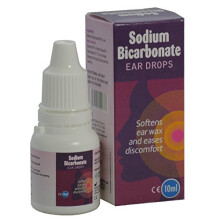 Sodium Bicarbonate Ear Drops Softens Ear Wax And Eases Discomfort (5 Packs)