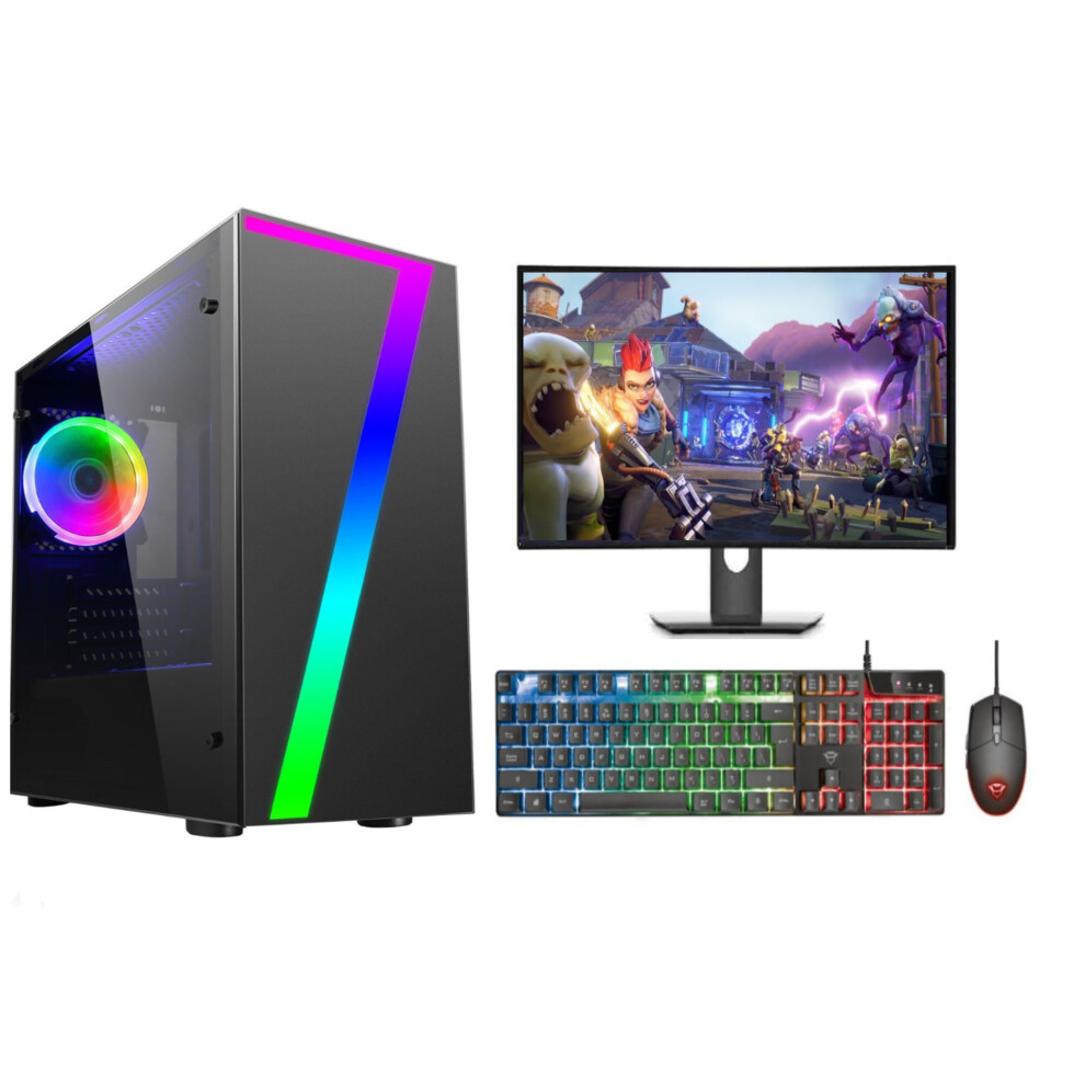 FCS Fast Gaming PC Bundle Intel Core i5 16GB RAM 1TB GT730 2GB 22'' Monitor