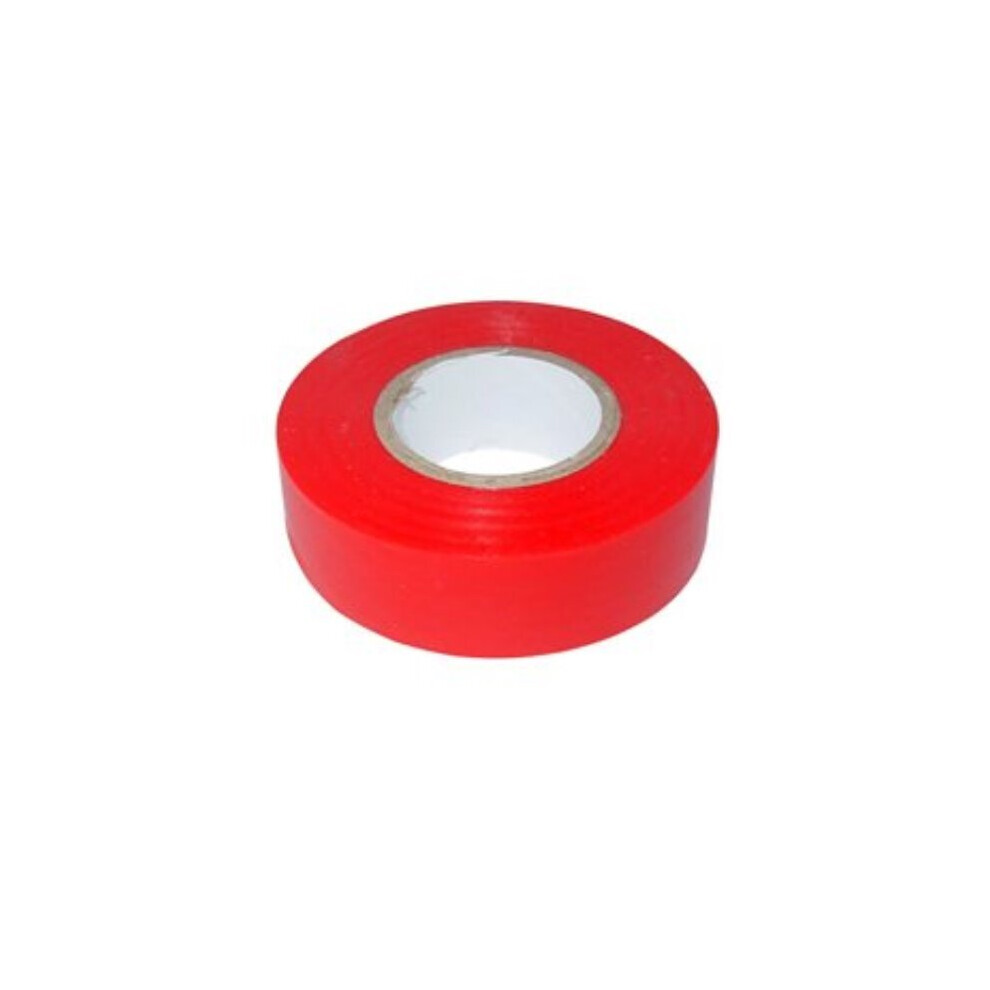 (Red) PVC Insulation Electrical Sports Repair Tape Yellow, Red, Blue, White, Green, Black