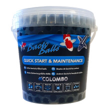 Colombo Bacto Balls - Quick Koi Pond Water Treatment with Beneficial Bacteria, Treats 10,000 L (1L)
