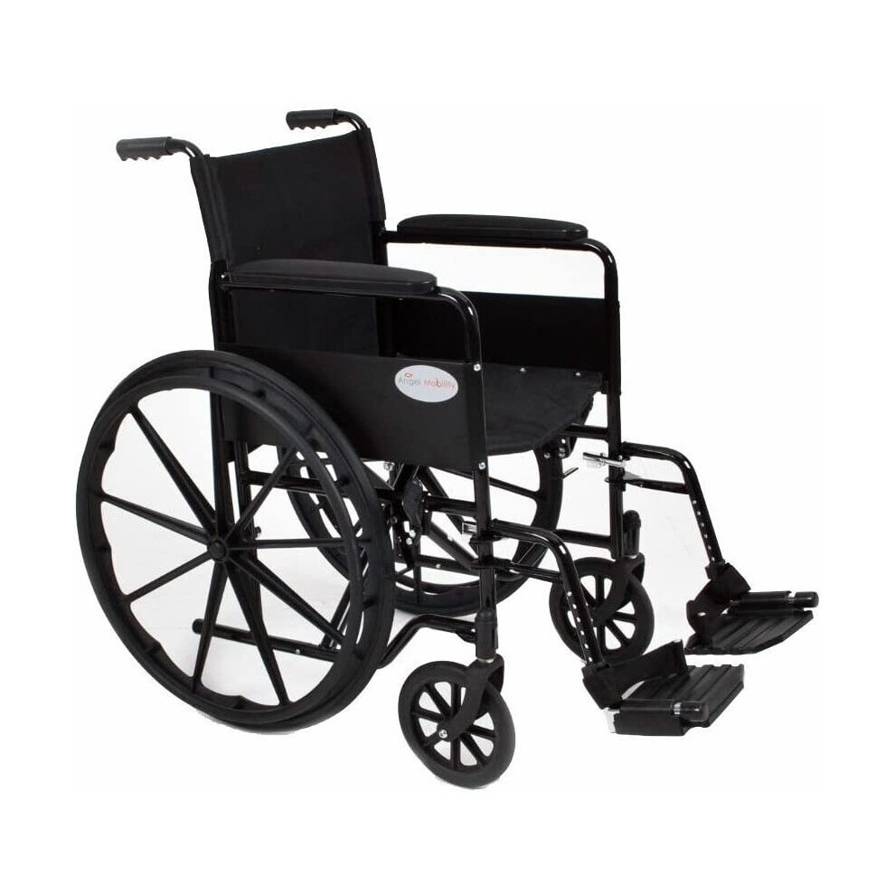 Angel Mobility Folding Steel Self Propelled Wheelchair AMW0046BF