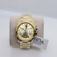 Michael Kors MK5605 Luxury Gold Chronograph Ladies Wrist Watch 39mm