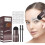 (Medium Brown) Eyebrow Stencil Kit Eyebrow Stamp Shaping Kit Waterproof Eyebrow Print Mold Set 1