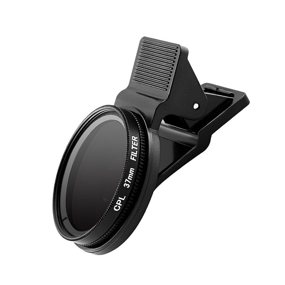 Phone Camera Lens 37Mm Cpl Phone Polarized Lens Clip On Filter Lens Blue 768611138429