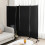 Costway Room Divider on Wheels Portable Freestanding Fabric Screen Divider 2