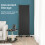 Costway Room Divider on Wheels Portable Freestanding Fabric Screen Divider 7
