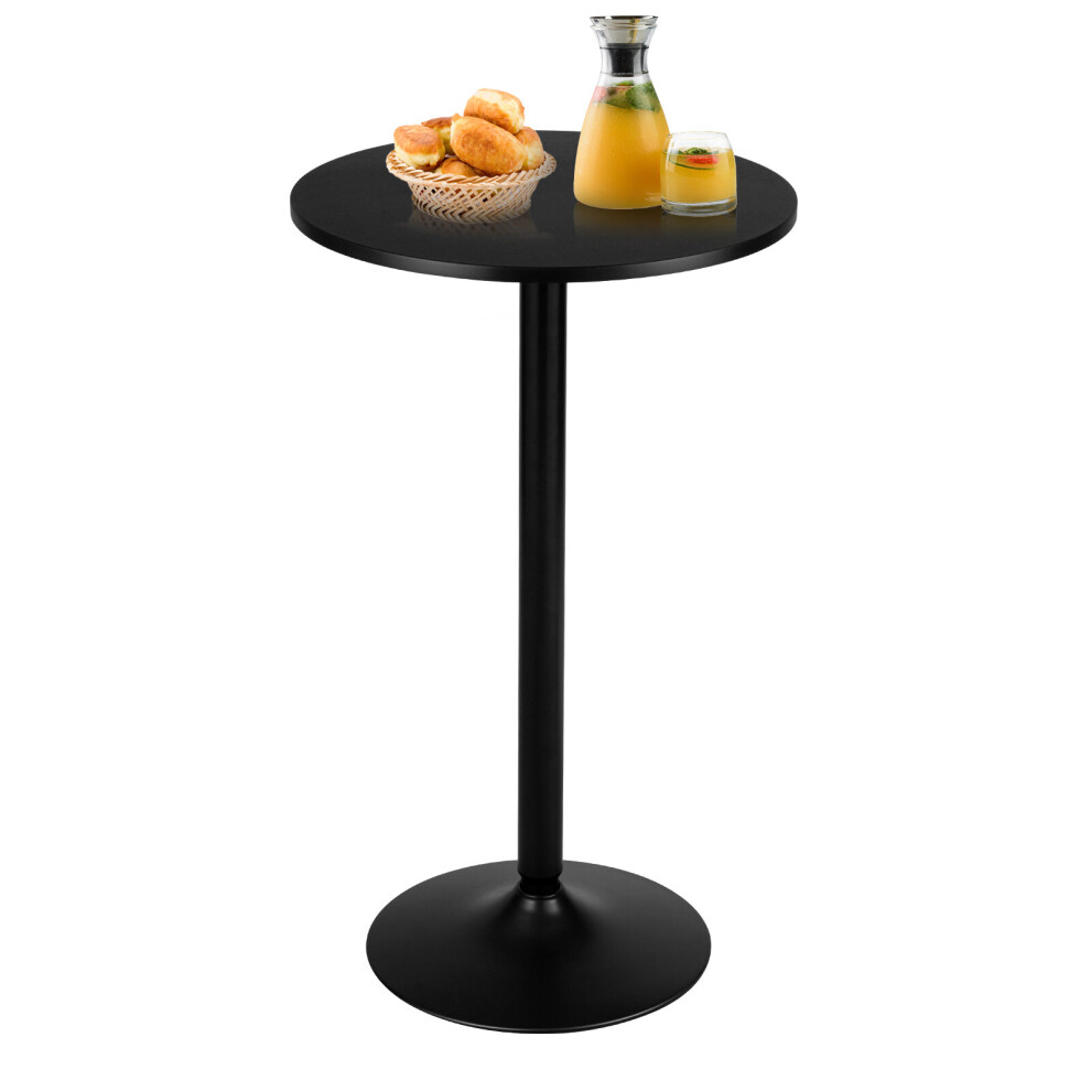 Modern Round Top Pub Bar Table Standing Bistro Circular Cocktail Table