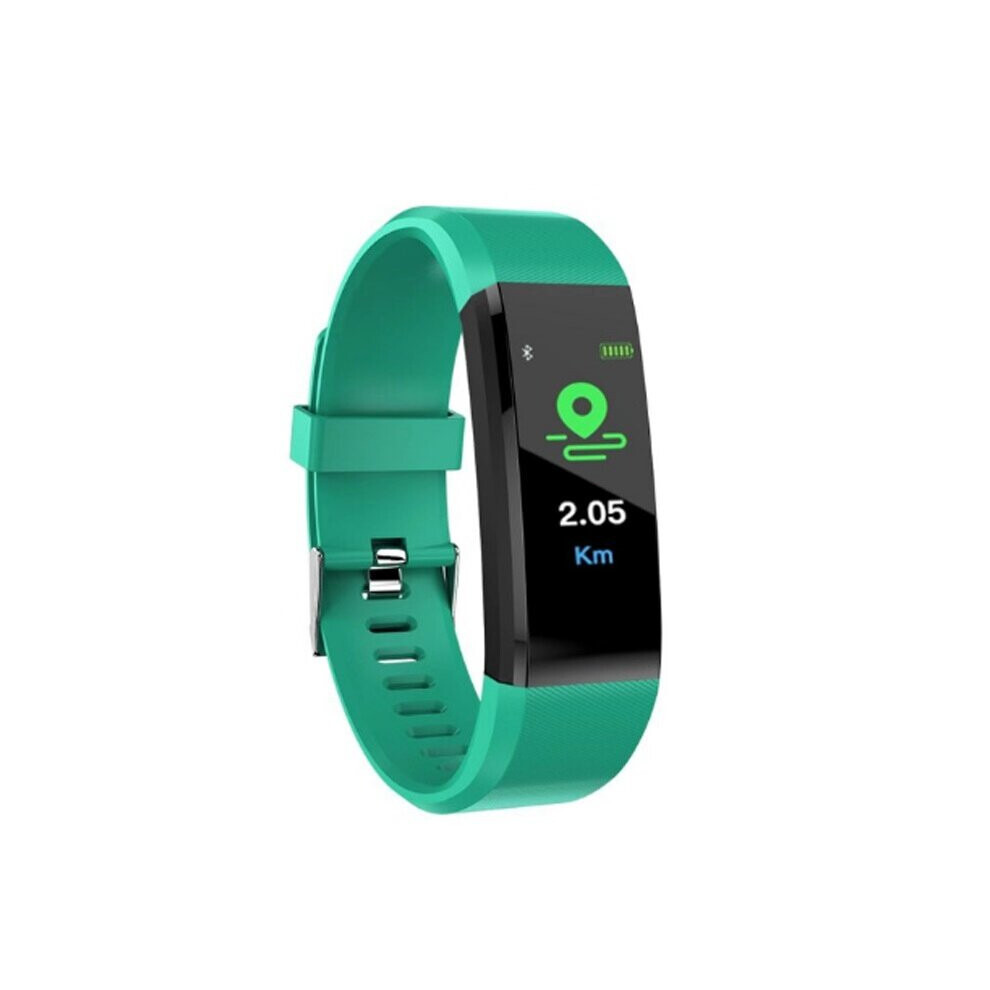 (Green) Bluetooth Smart Watch Heart Rate Fitness Tracker Bracelet Pedometer Fit Green 5060988121499