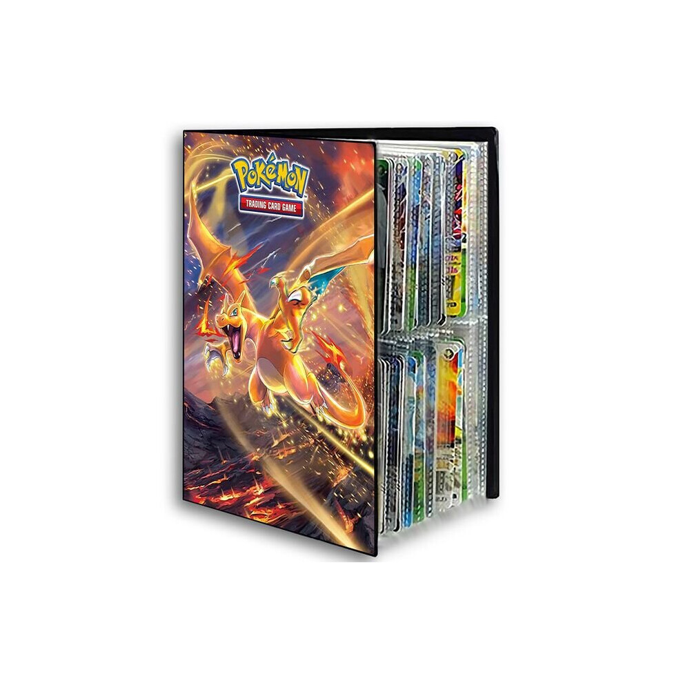 (A) Pokémon card collection album