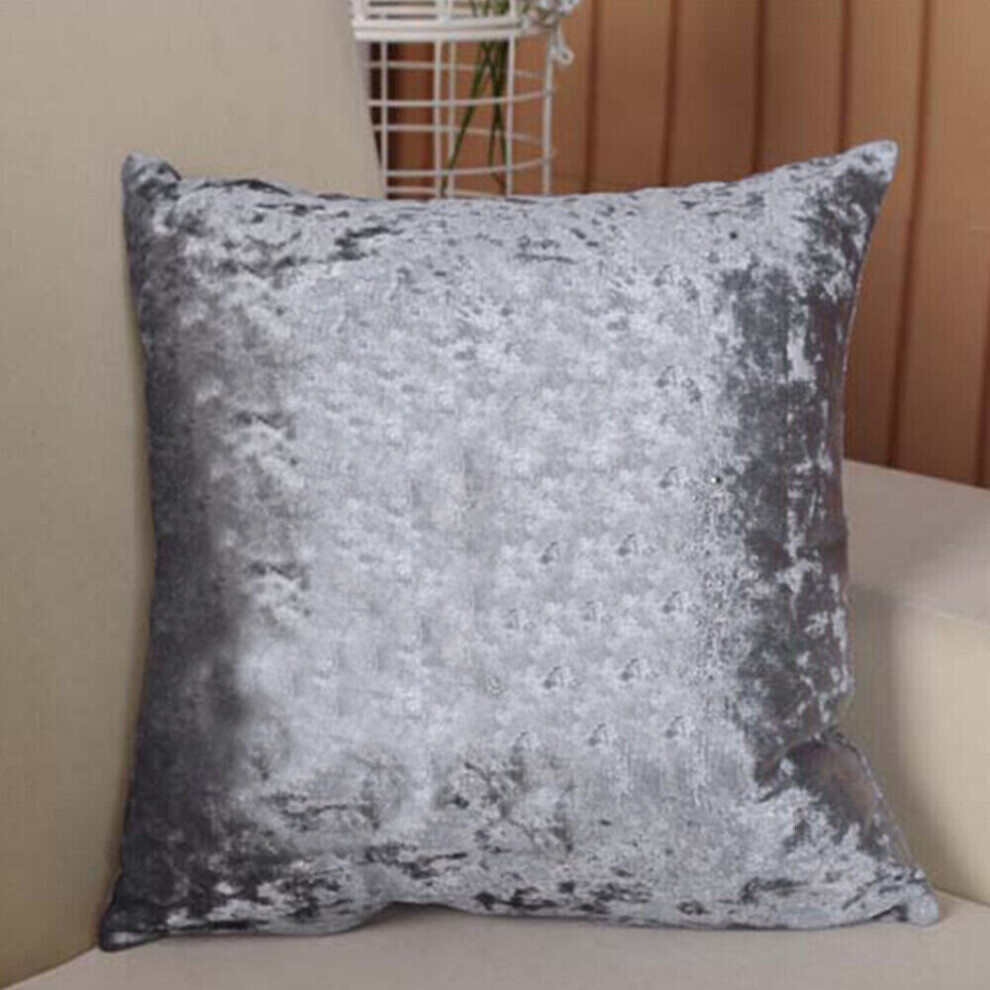 Grey diamante outlet cushions