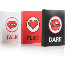 (Talk, Flirt, Dare) Bedroom Battle Talk, Flirt, Dare Adult Couple Game Sex Card