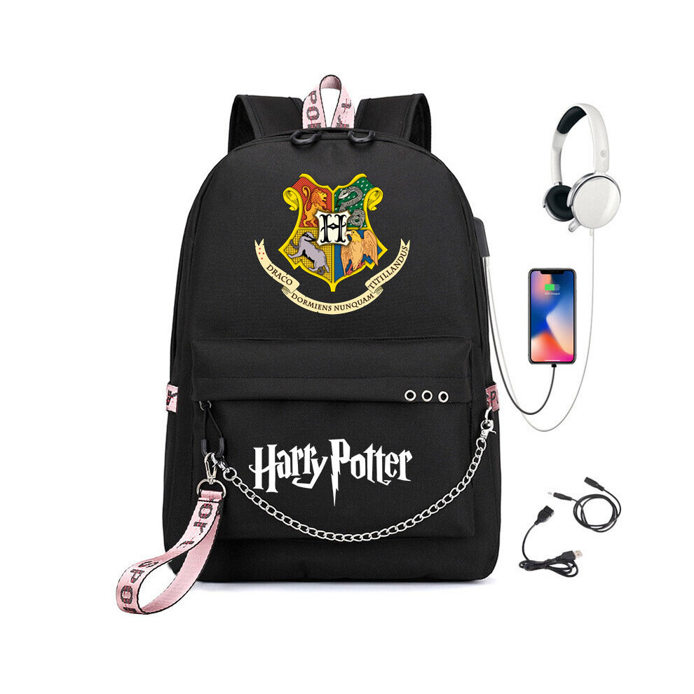 (15) Harry Potter USB Rechargeable Schoolbag