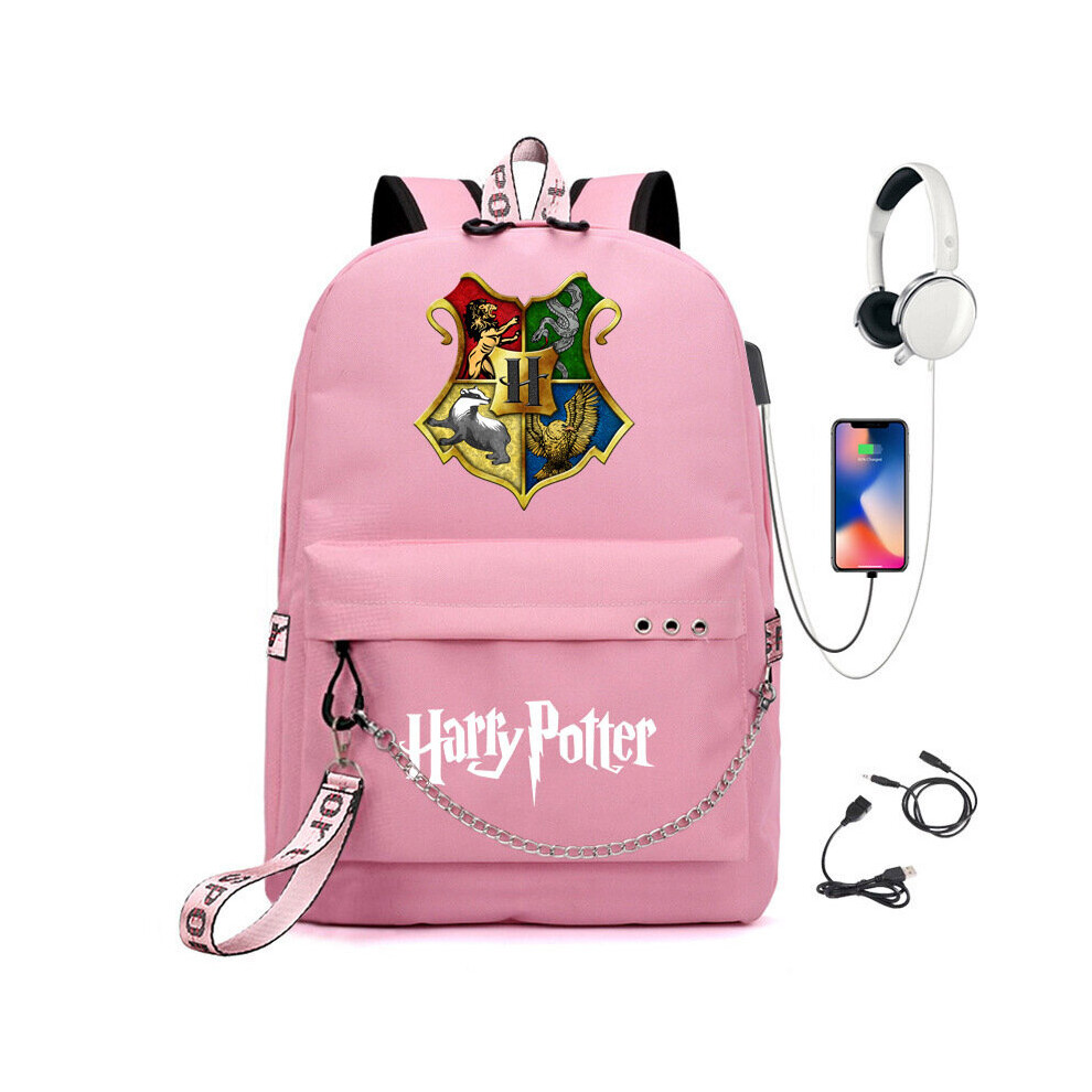 (9) Harry Potter USB Rechargeable Schoolbag