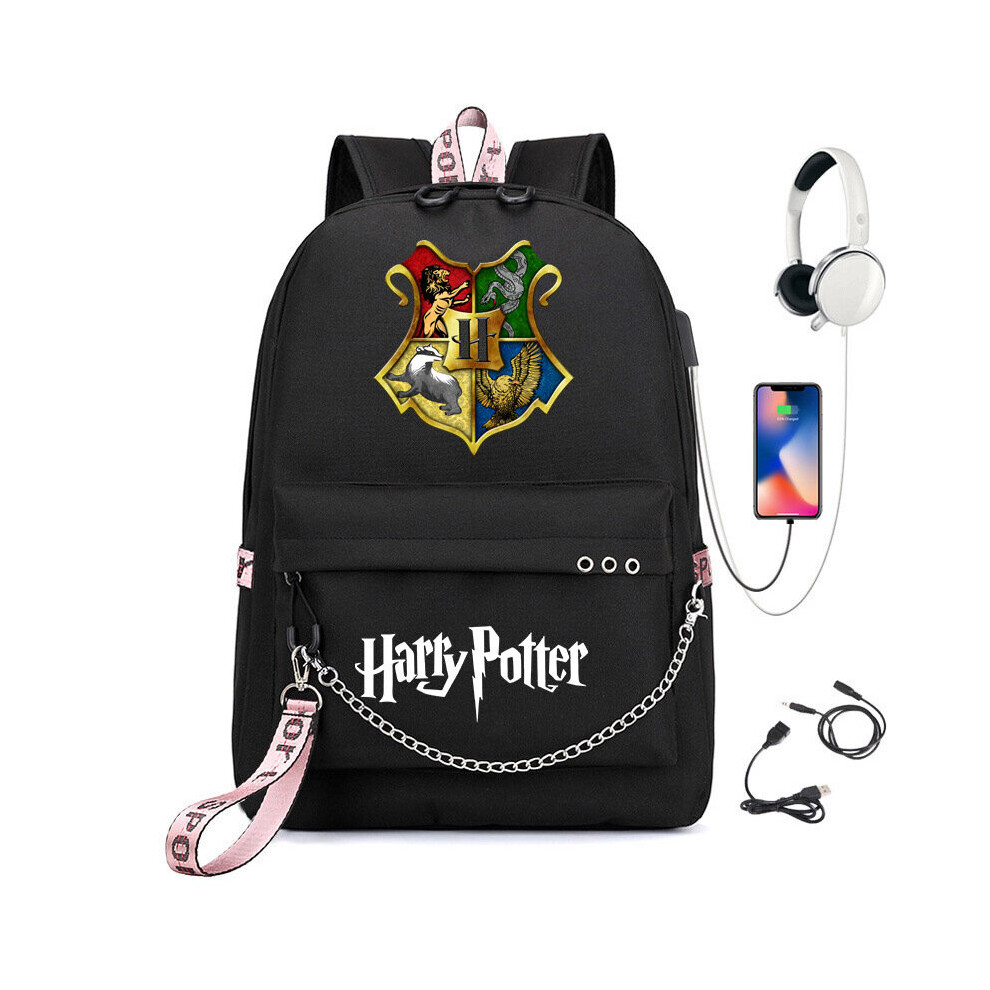 (8) Harry Potter USB Rechargeable Schoolbag