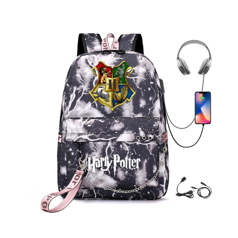 (14) Harry Potter USB Rechargeable Schoolbag