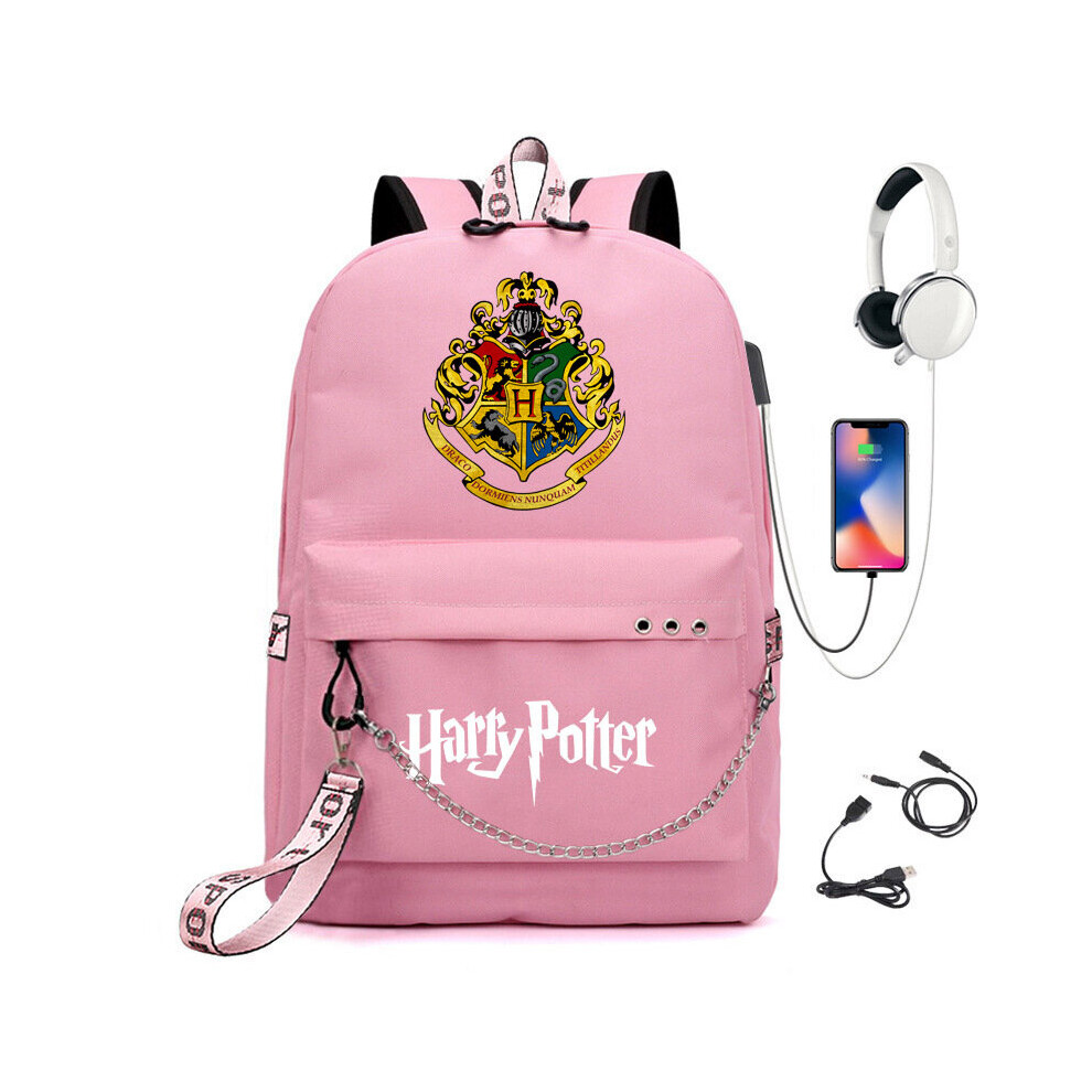 (30) Harry Potter USB Rechargeable Schoolbag