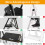 Costway 3 Step Household Office Ladder Folding Step Ladder Portable Step Stool 8