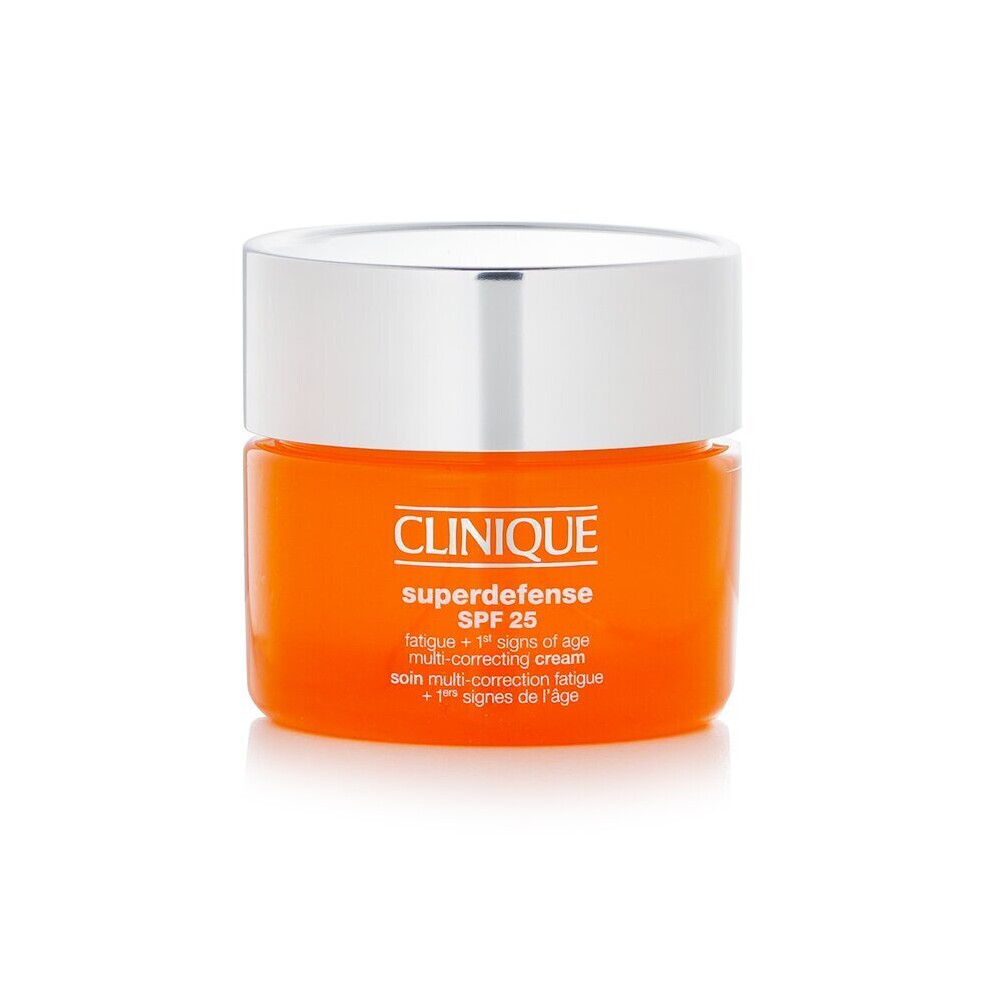 Clinique Superdefense SPF 25 Fatigue + 1st Signs Of Age Multi-Correcting Cream - Very Dry to Dry Combination 30ml/1oz