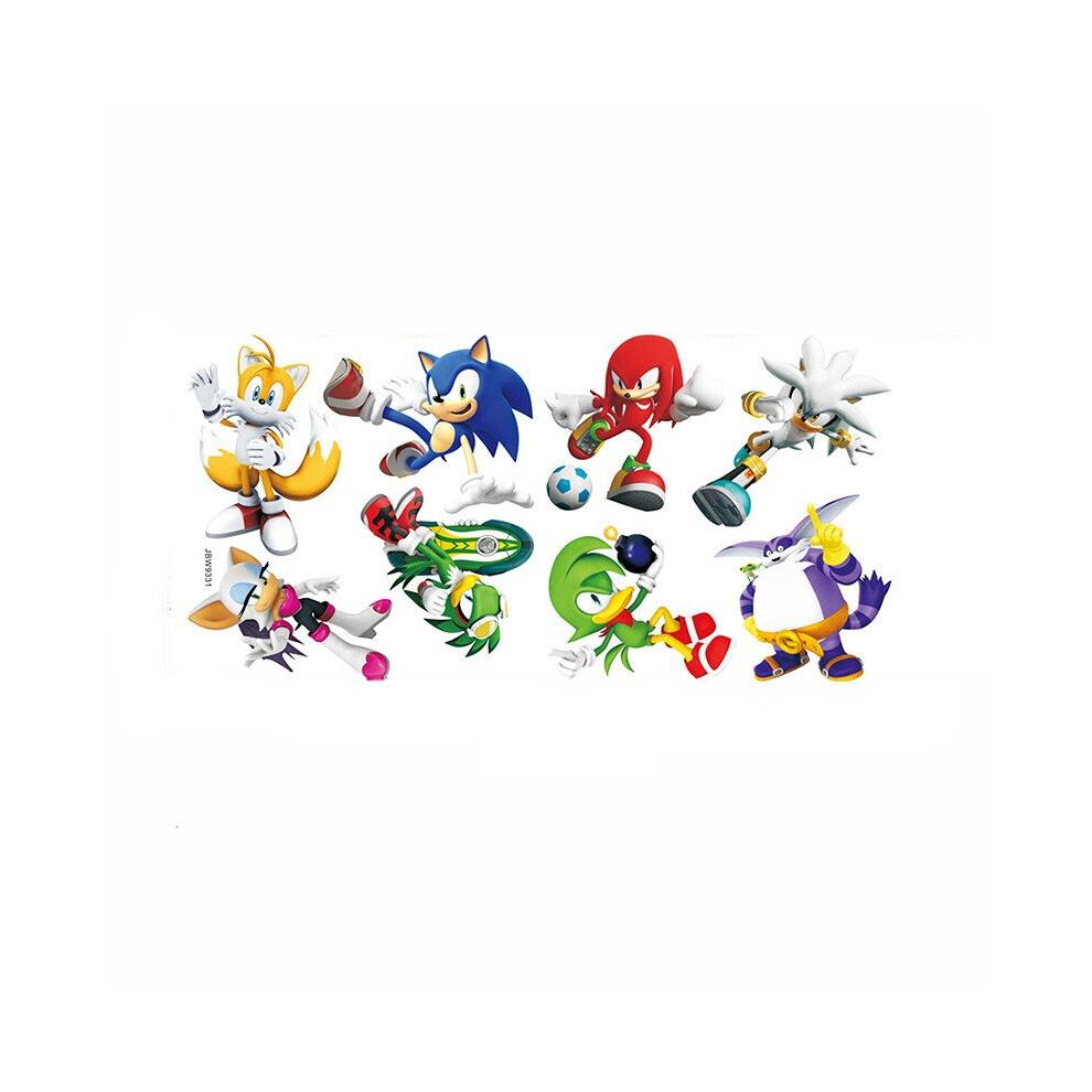 (G) Sonic 3D Wall Stickers Home Decor Art Decals