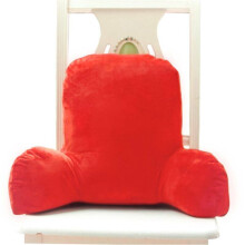 (Red) Orthologics Soft Reading Back Pillow