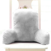 (Gray) Orthologics Soft Reading Back Pillow