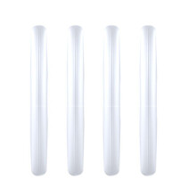 (White) 4pcs Car Door Protector Automobile Anticollision Strip Invisible Edge Guard