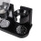 Living And Home (Black) Modern Food Dispenser Cereal Containers Storage 5