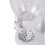 Living And Home (White) Modern Food Dispenser Cereal Containers Storage 5