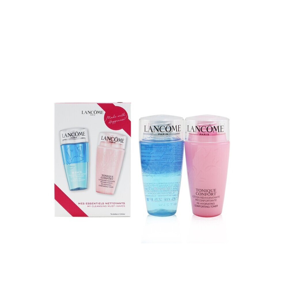 Lancome My Cleansing Must-Haves Set: Bi-Facil 75ml + Confort Tonique 75ml 2pcs