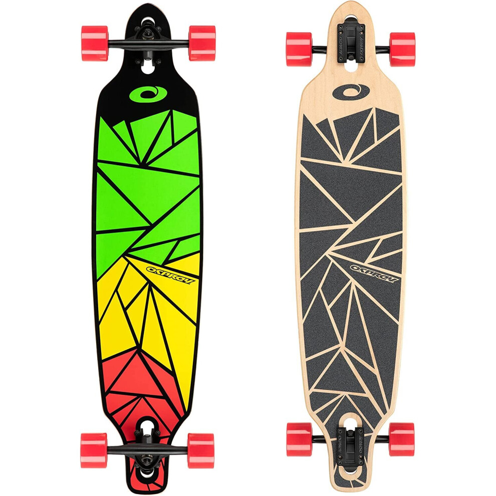 Osprey Twin Tip Longboard 39 " Canadian Maple Deck Skateboard - Shapes