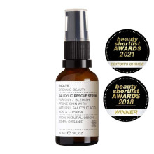 Evolve Beauty Salicylserum, Lösung gegen Hautunreinheiten und Öle, vegan, 30 ml