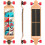 Osprey Europe Osprey Twin Tip Longboards, Complete Skateboard - Cube 1