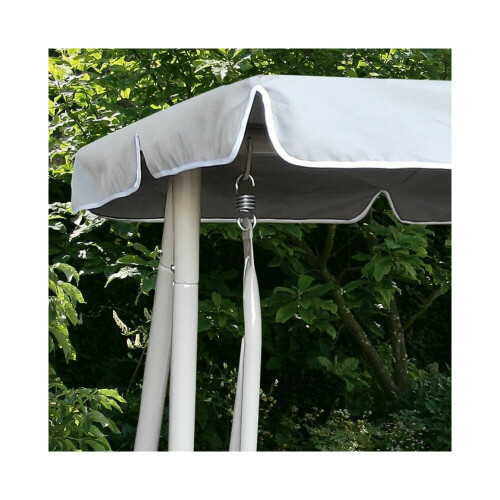 Garden Store Direct Somerset 3 Seat Swing Hammock - Grey 2