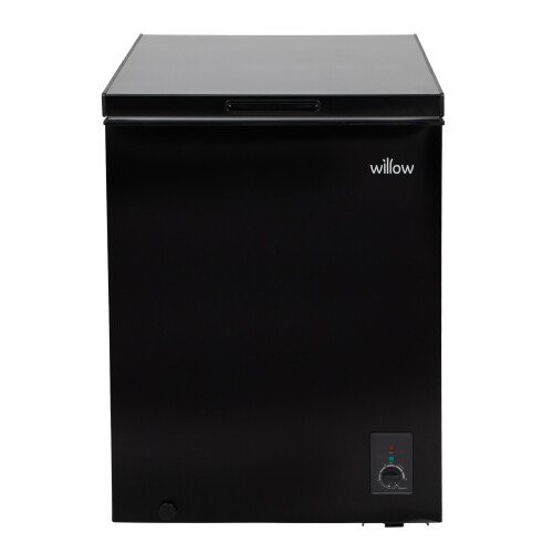 Willow Appliances WILLOW W142CFB 141 Litre Chest Freezer in Black