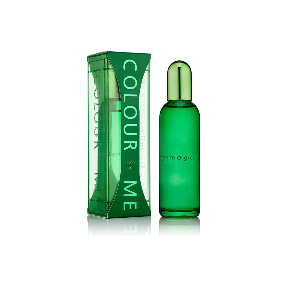 Colour Me Green - Fragrance For Men - 90ml Eau De Parfum, By Milton-Lloyd