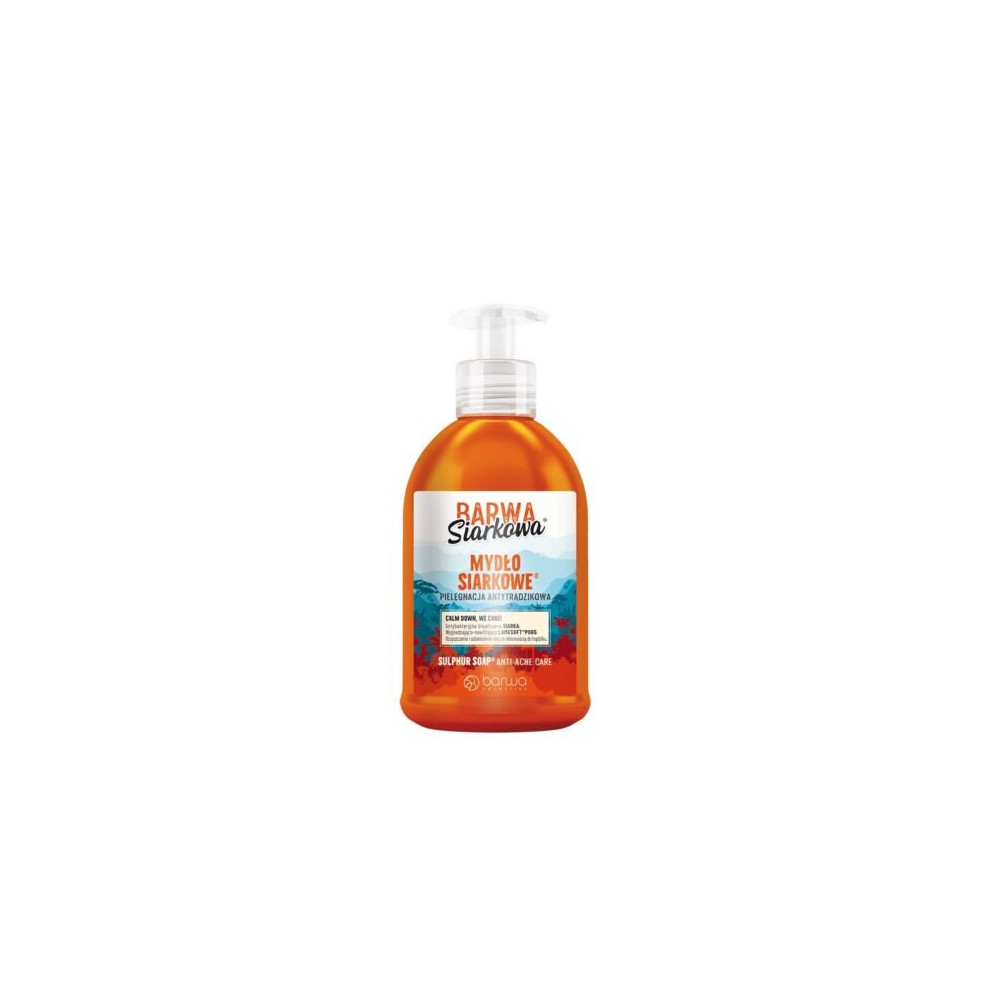 BARWA SIARKOWA liquid sulfur soap mydÅo siarkowe w pÅynie - 300ml