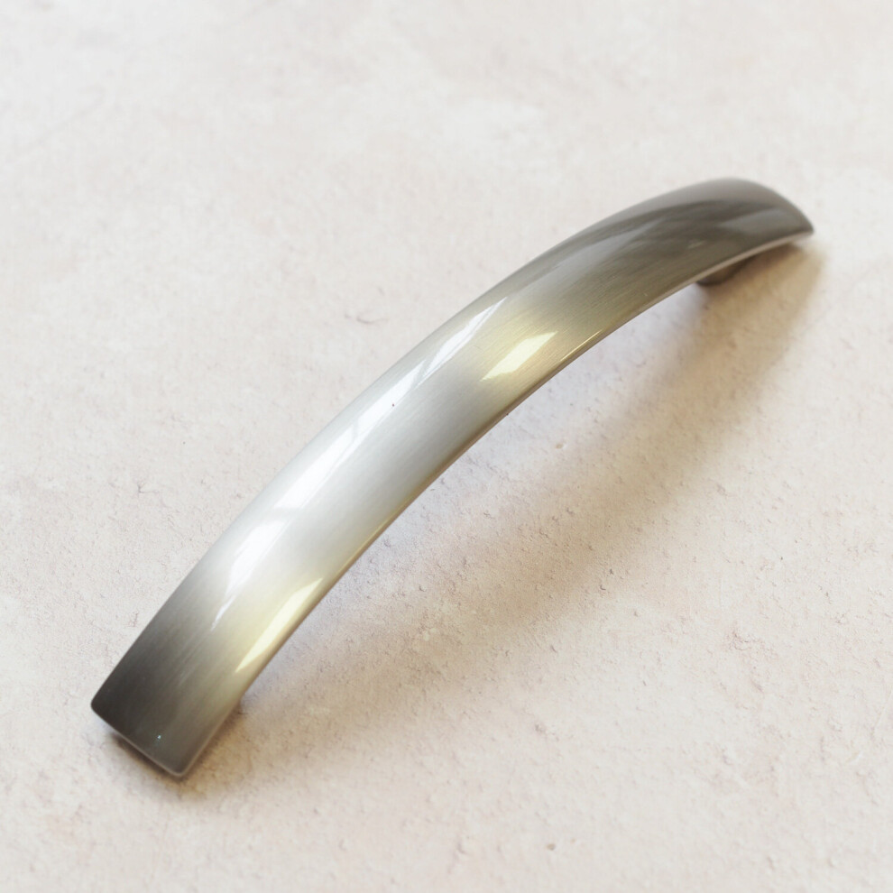 128mm Brushed Nickel Bow Kitchen Cabinet Handle-image-OPC-PBBX9TT-NEW