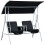 Outsunny Outsunny 2 Person Covered Patio Swing with Pivot Table & Storage Console 1