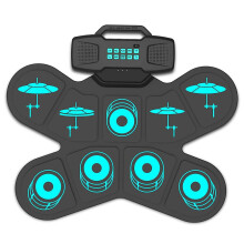 Electronic Tabletop Drum Sets Portable Hand Rolled Percussion Board Game