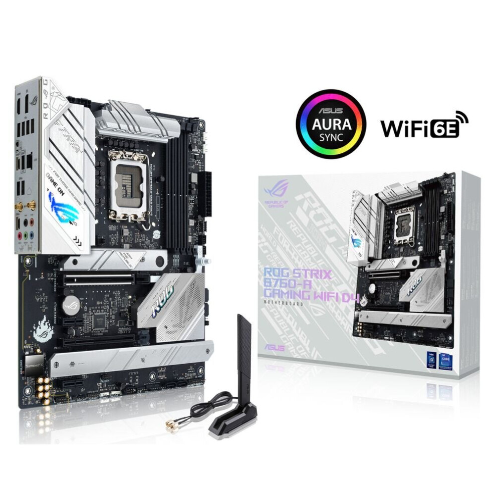 Asus Gaming Wifi Mainboard Rog Strix B760-A D4 - Atx - Socket Intel 1700 - Intel B760