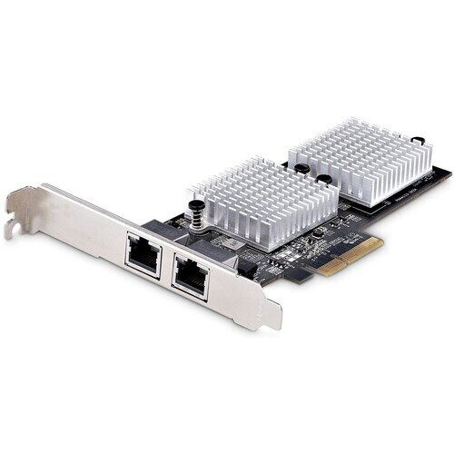 StarTech.com Scheda Rete - StarTech.com - 2-Porti 10GbE PCIe - 10 Gbits/s - Jumbo Frames - Compatibile Windows/Linux
