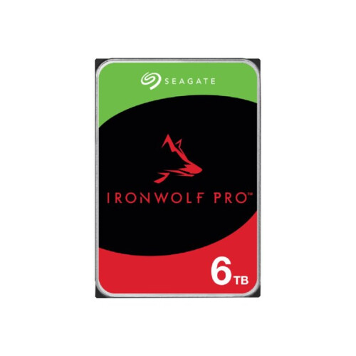 Seagate Disque dur interne - SEAGATE TECHNOLOGY - IronWolf Pro - 6To - 7200 rpm - SATA 6 Gbits/s