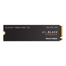 WD_BLACK SN850X NVMe SSD WDBB9G0010BNC - SSD - 1 TB - internal - M.2 2280 - PCIe 4.0 (NVMe) - black