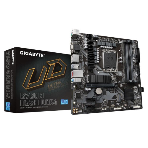 Gigabyte Moederbord - GIGABYTE TECHNOLOGY - B760M DS3H DDR4