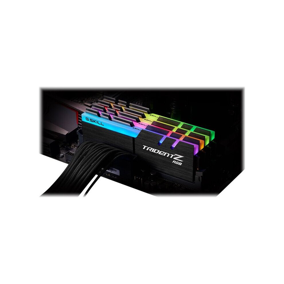 G.Skill TridentZ RGB Series - DDR4 - kit - 64 GB: 2 x 32 GB - DIMM 288-pin - 4400 MHz / PC4-35200 - unbuffered