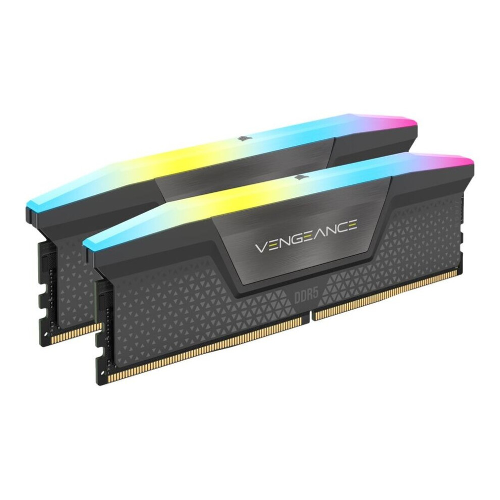 Corsair Vengeance Rgb - Ddr5 - Kit - 32 Gb: 2 X 16 Gb - Dimm 288-Pin - 6000 Mhz / Pc5-48000
