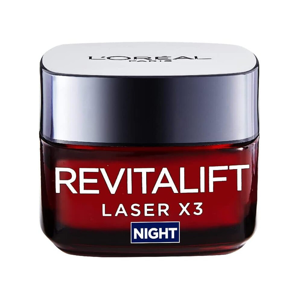 L'Oreal Paris Revitalift Laser Face Moisturiser, X3 Triple Action Anti-Ageing Night Cream
