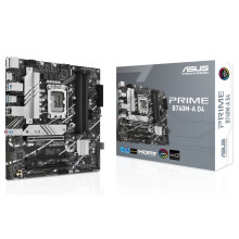 ASUS Mainboard PRIME B760M-A D4 - Micro-ATX - Socket Intel 1700 - Intel B760