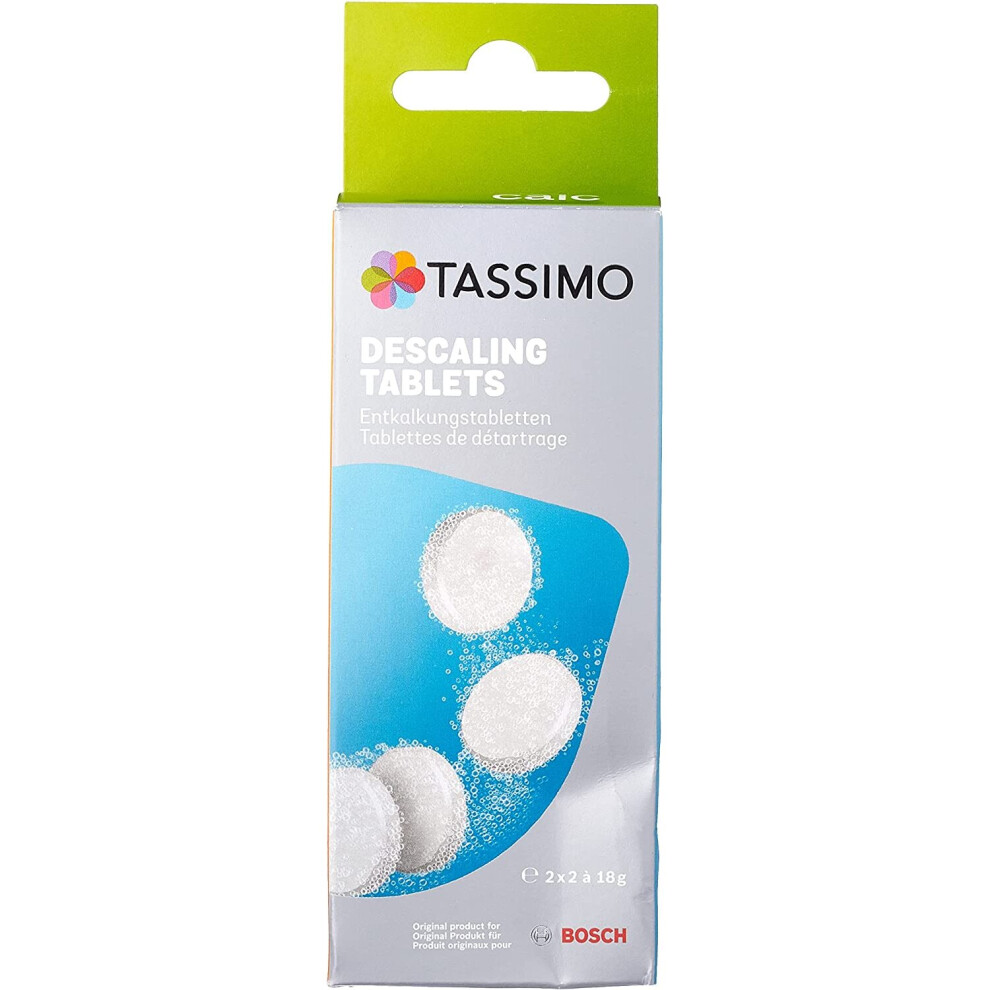 Tassimo by Bosch TCZ6004 Descaling Tablets - 4 Tablets