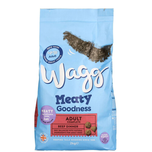 Wagg Dog Meaty Goodness Beef And Vegetables Complete Food For Adult ...